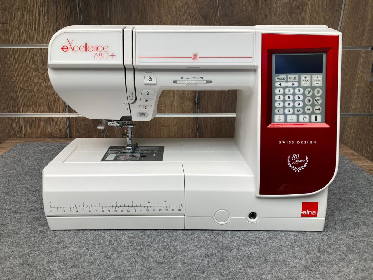 Elna eXcellence 680+ Fashion & Design » Nähmaschinen Hopf